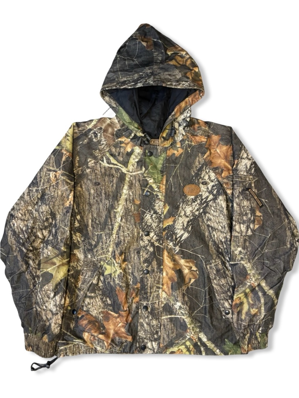 Vintage Fleece RealTree Camo Hunting Shell Jacket